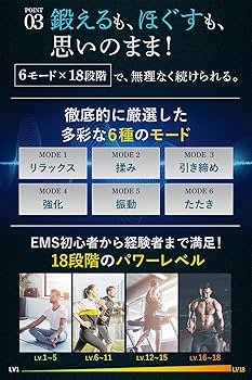Amazon.co.jp: 【2025版新モデル】EMS腹筋ベルト (国内企画品